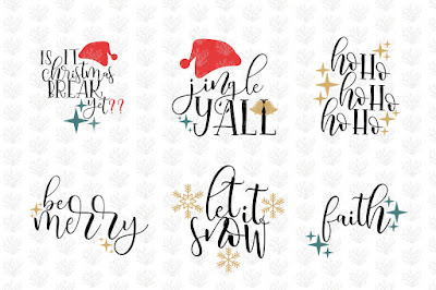 Christmas Bundle SVG Cut File