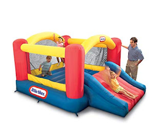 Little Tikes Inflatable Jump 'n Slide Bounce House w/heavy duty blower