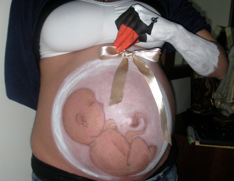 Imagens de barriga de gravida