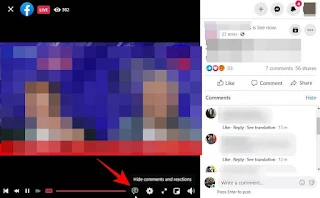 Cara Mematikan Komentar di Facebook Live