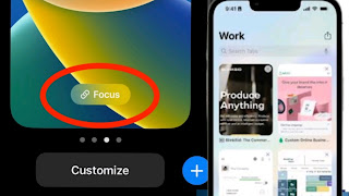 How to use focus filter in iOS 16