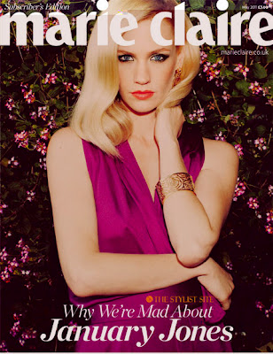 January Jones Pretty For Marie Claire Magazine2