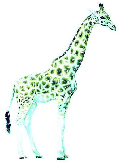 Gif de girafa