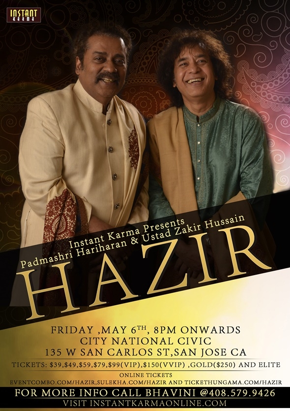  Hariharan and Zakir Hussain Live Concert 