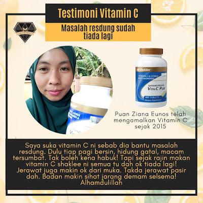 Testimoni Vitamin C Shaklee