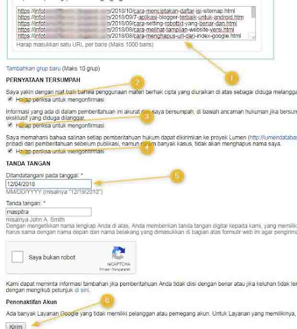 Cara Melaporkan Blog Copas Ke Google DMCA