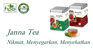 Khasiat janna tea hpai cool dan hot Original minuman obat herbal stamina