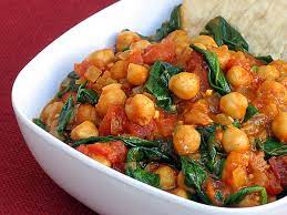 Quick chickpea curry