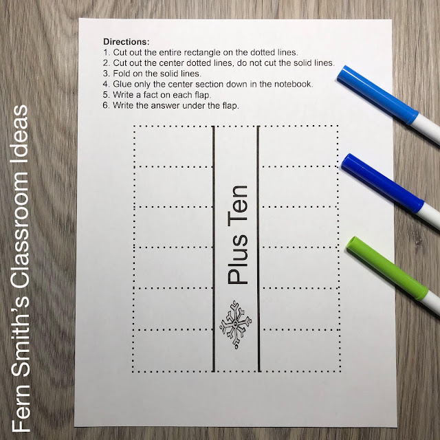 Click Here to Download this Winter Addition Plus Ten Math Centers Resource Freebie for Your Classroom Today!