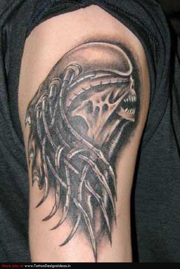 My Tattoo Designs: Ancient Alien Tattoo