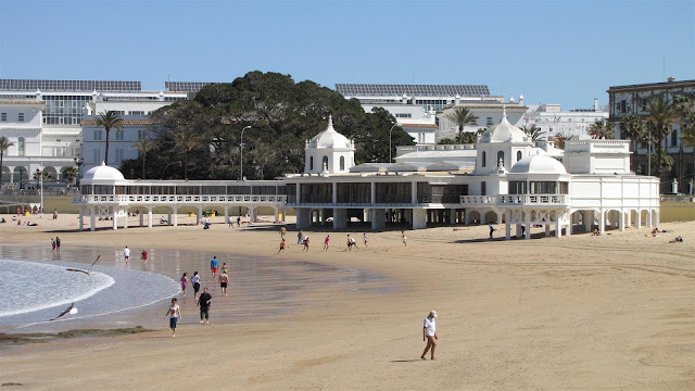 Playa de la Caleta en Cádiz