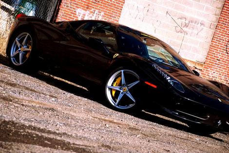 of Italia Ferrari 458.