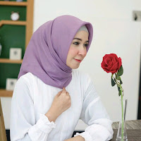 cara memakai hijab segi empat modern