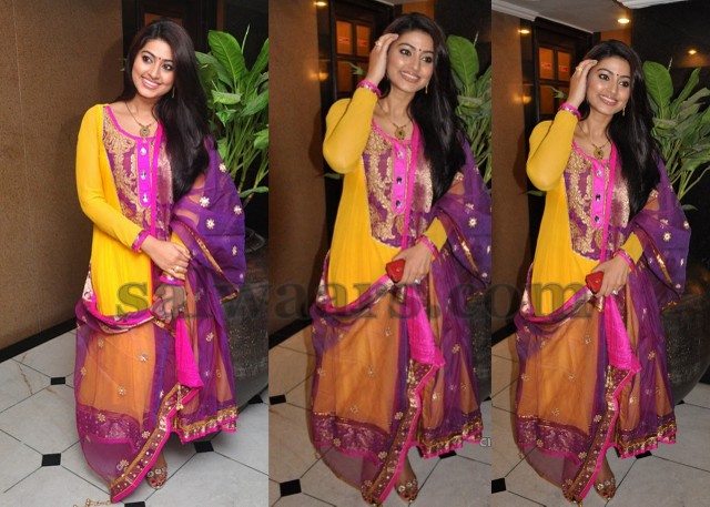 Sneha Rich Salwar in Purple