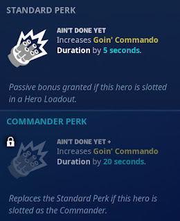 Sergeant Jonesy perks