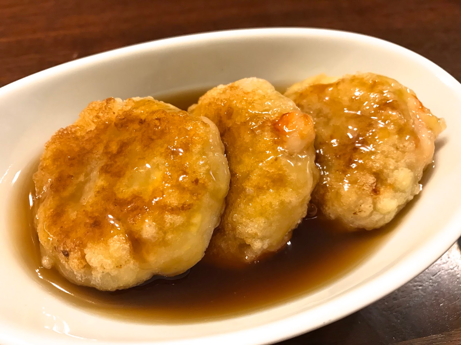 てっちゃんちのおいしい献立 えびとれんこんの豆腐団子
