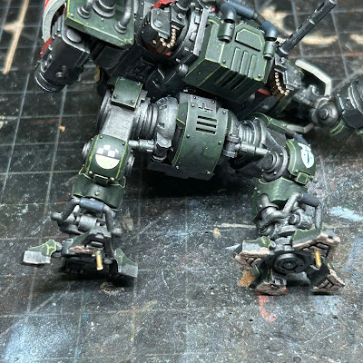 Blades of Vengeance Invictor Tactical Warsuit WIP