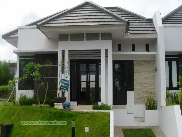 Rumah Minimalis Warna Hitam Putih Rumah XY