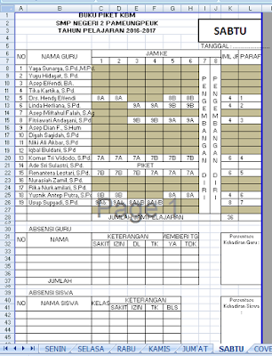 https://soalsiswa.blogspot.com- Format Buku Piket Harian Sekolah