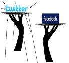 cara update status facebook melalui twitter, menghubungkan facebook dengan twitter, trik facebook, trik twitter, trick