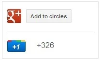 google plus page badge width