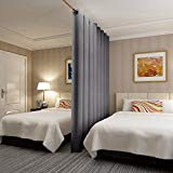 best soundproof room divider curtains