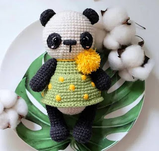 PATRON GRATIS OSA PANDA AMIGURUMI 44266