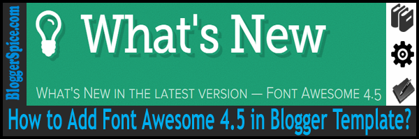 latest font awesome for blogging