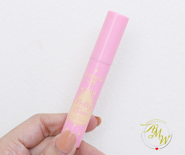 a photo of Happy Skin Pretty Clean Makeup Eraser Review