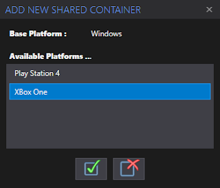 Add New Shared Container