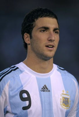 Gonzalo Higuain World Cup 2010 Argentina Football Player