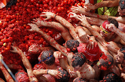 La tomatina, Valencia