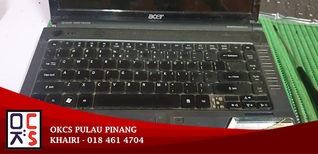 SOLVED : KEDAI REPAIR LAPTOP BAYAN LEPAS | ACER 4736Z KEYBOARD PROBLEM