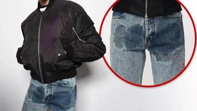 Would you rock this "Urine-stained" trousers"?