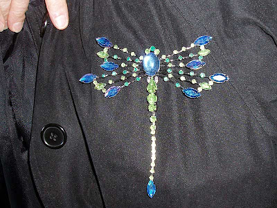 I think this Avon pin is a dragonfly but Hubby named it Scorpiom for some reason.