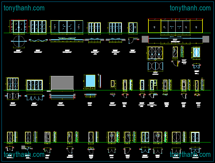 Terbaru 23 Pintu  Geser Cad