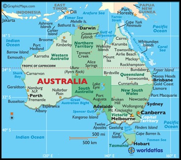 map australia 2