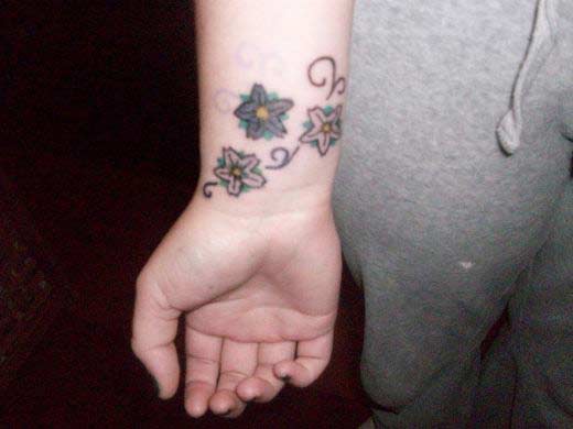 Tattoos On Wrist Words. wrist tattoos designs. girls