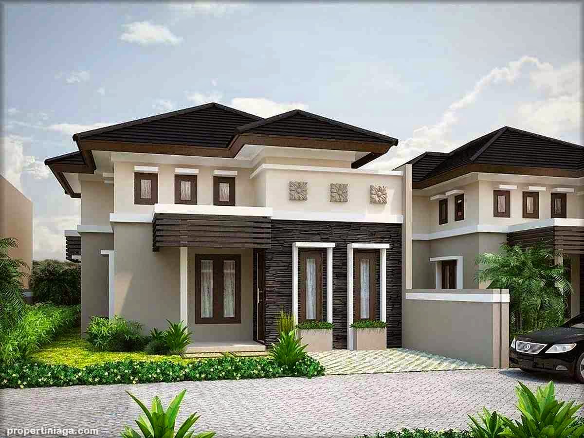 Kombinasi Warna Cat Rumah Eksterior Tampak Depan Jester Kombinasi Warna Cat Rumah Eksterior Tampak Depan Jester
