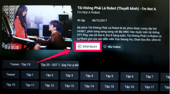 2. Xem phim, show, thể thao