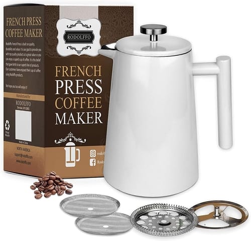 RODOLFFO French Press Coffee and Tea Maker