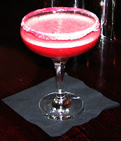 Plum-flavoured daiquiri at Alice