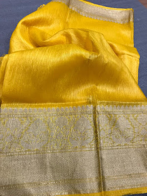  Lenin Silk  Jacquard Sarees Latest Design 