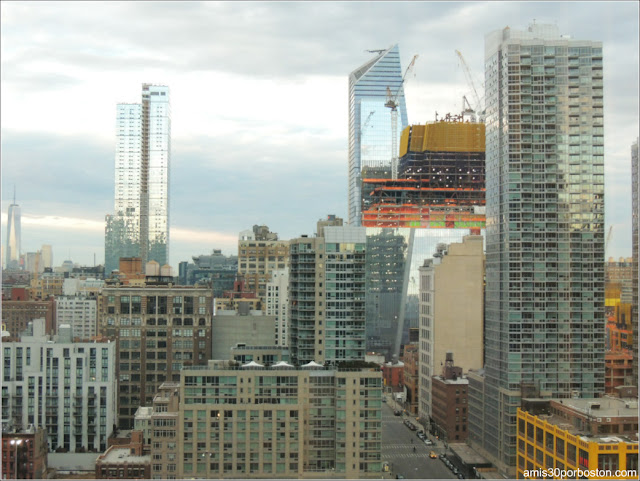 Vistas desde la Habitación de Nuestro Hotel en Nueva York