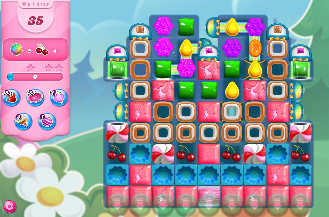 Candy Crush Saga level 9715