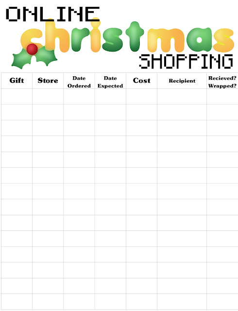 Online Christmas Shopping Package tracker