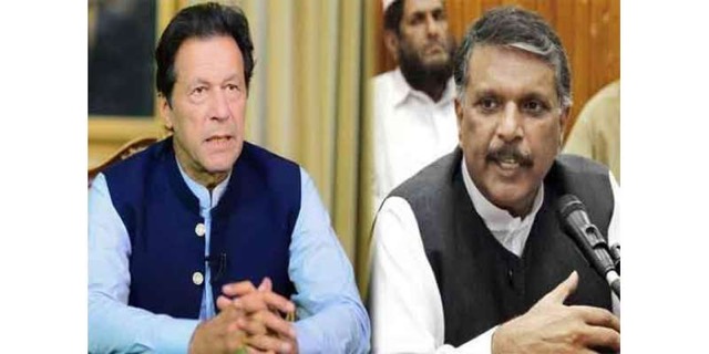 Ejaz-ul-Haq meets Imran Khan, announces full support of former PM