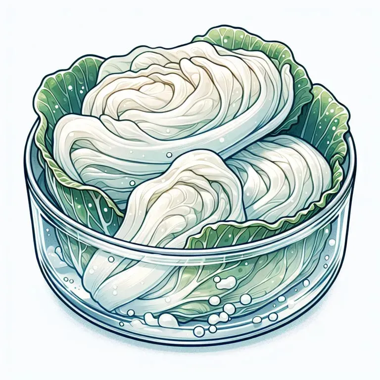 What is White Kimchi