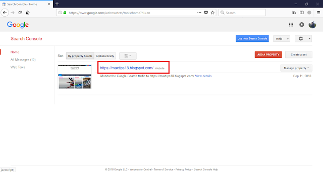 Cara Baru Untuk Submit URL di Google Webmaster Tool