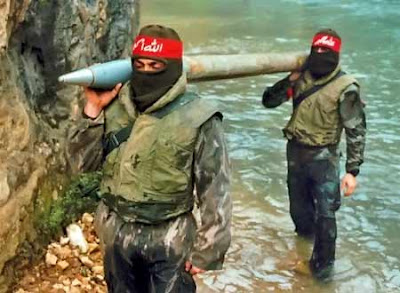 Хезболла солдаты не знаю плавания, но они пересекли